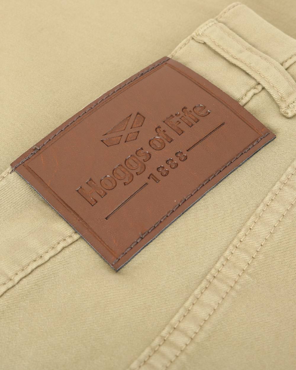 Stone Coloured Hoggs of Fife Dingwall Jeans on white background #colour_stone