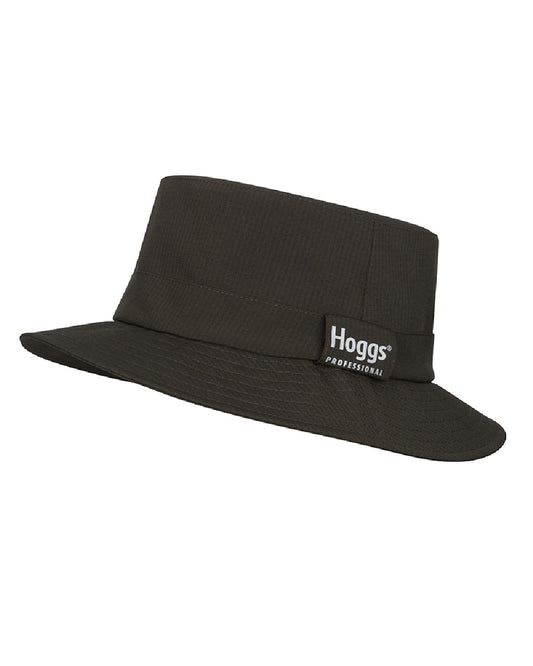 Green coloured Hoggs of Fife Green II Bush Hat on white background #colour_green
