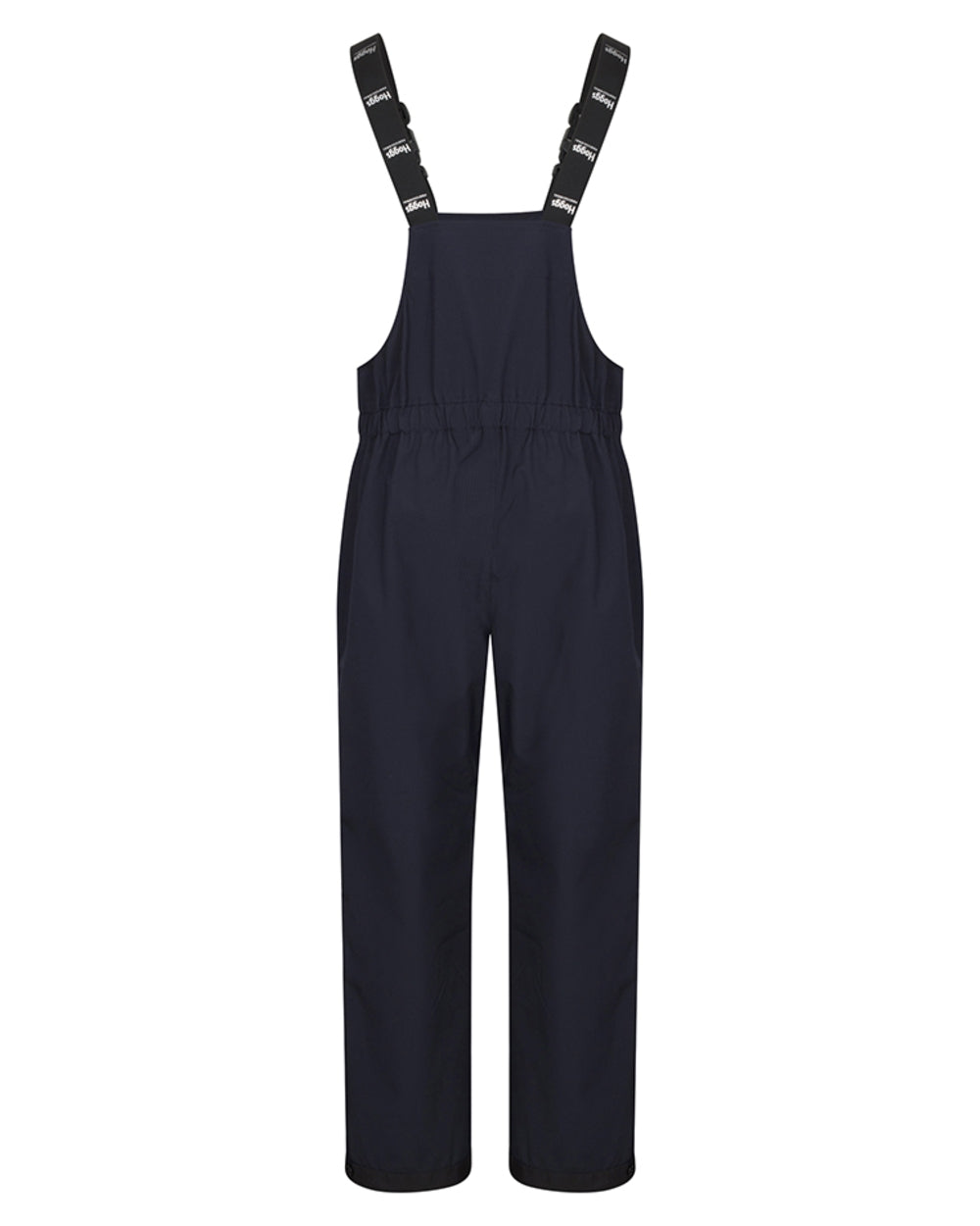 Navy Coloured Hoggs of Fife Green King II Waterproof Bib & Brace on white background #colour_navy