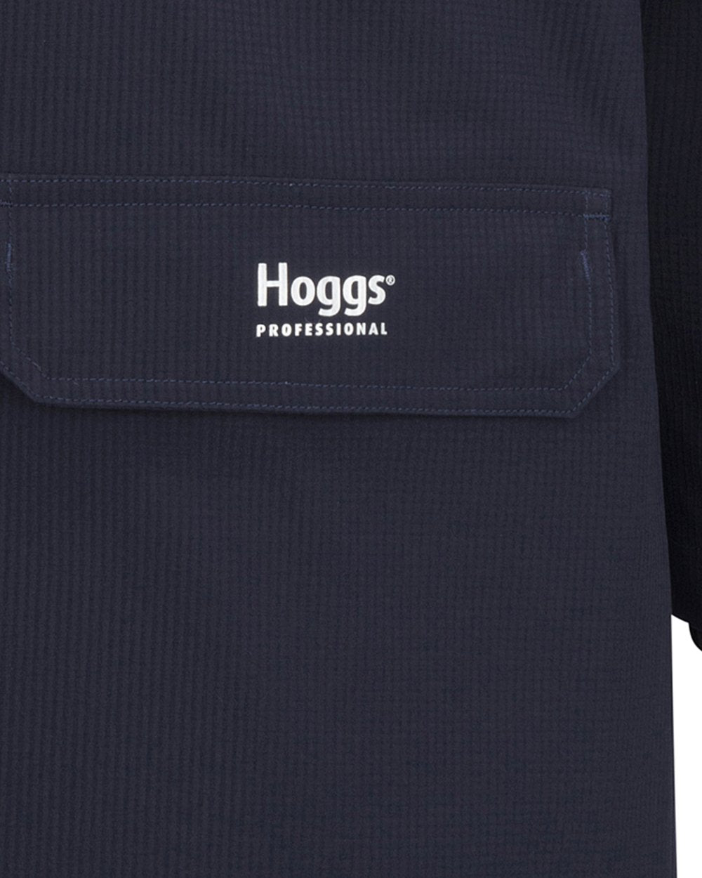 Navy Coloured Hoggs of Fife Green King II Waterproof Jacket on white background #colour_navy