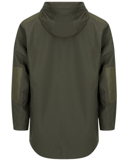 Green Coloured Hoggs of Fife Green King II Waterproof Smock on white background #colour_green