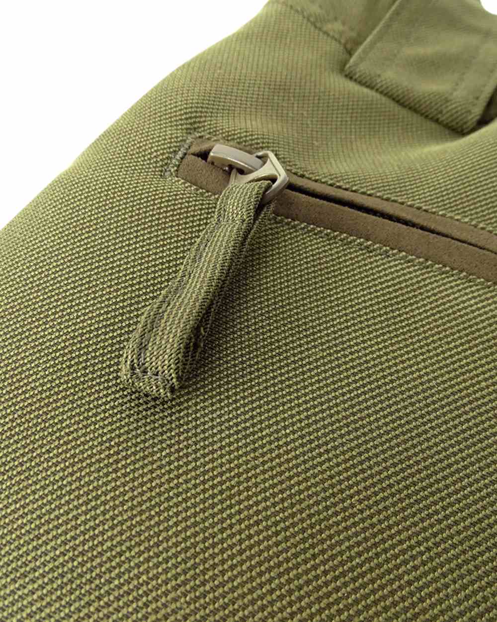 Olive Green Coloured Hoggs of Fife Kincraig Waterproof Field Trousers on white background #colour_olive-green