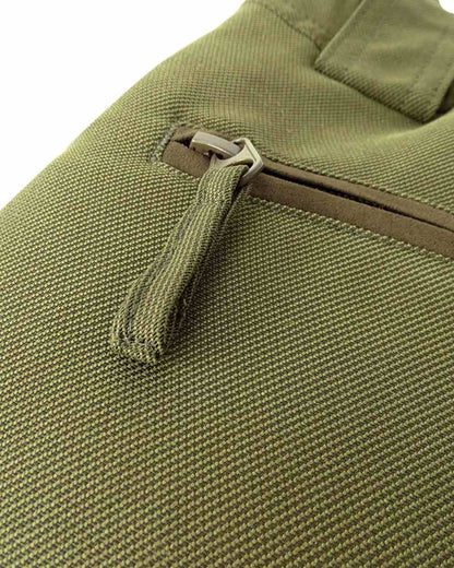 Olive Green Coloured Hoggs of Fife Kincraig Waterproof Field Trousers on white background #colour_olive-green