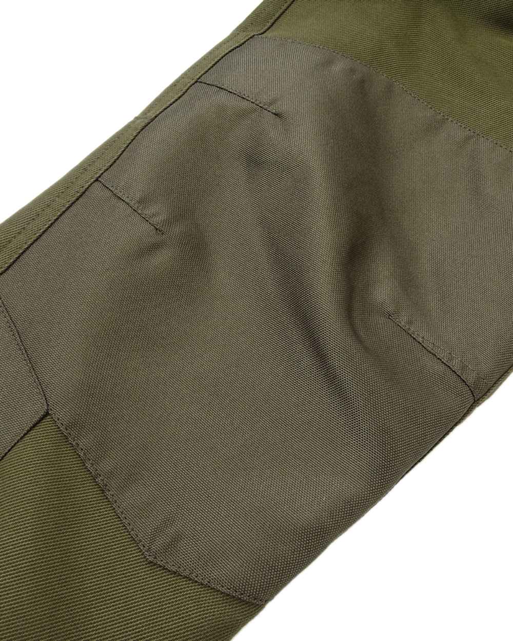 Olive Green Coloured Hoggs of Fife Kincraig Waterproof Field Trousers on white background #colour_olive-green