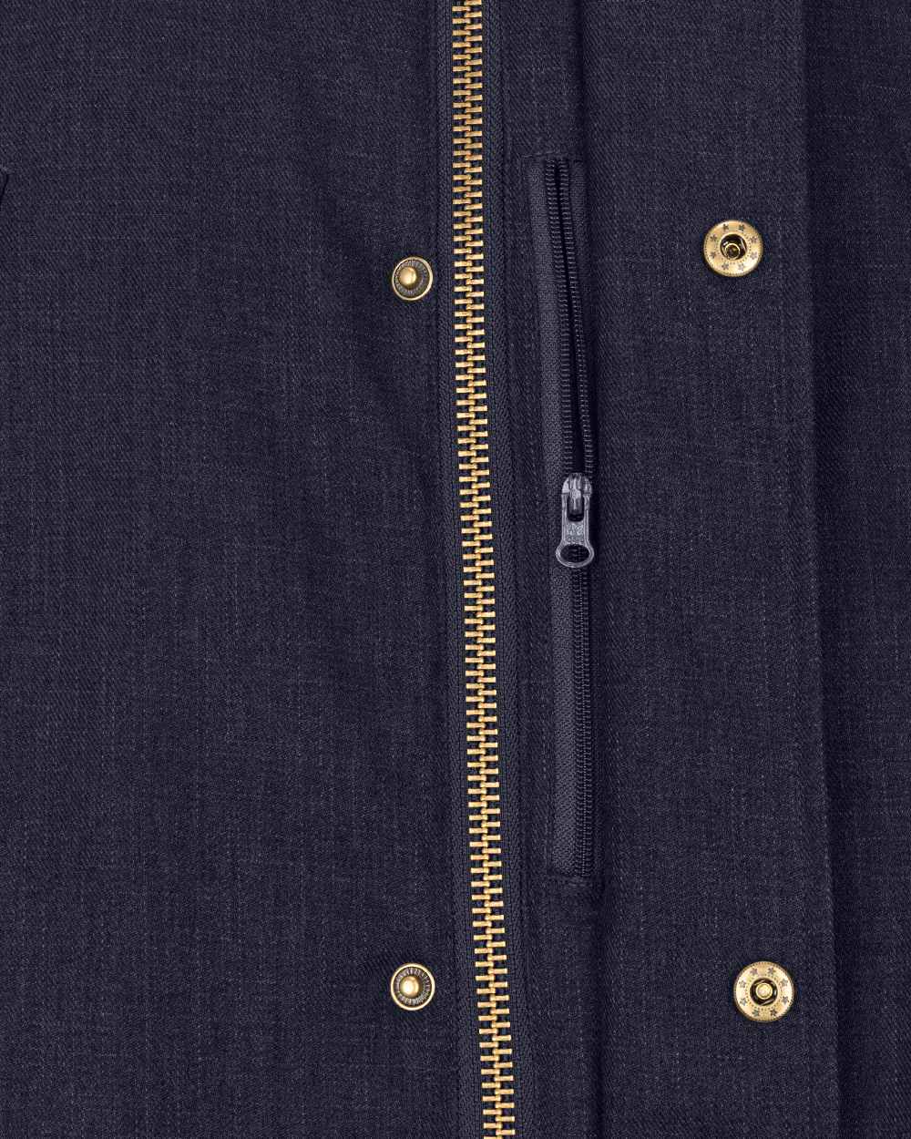 Marine Navy Coloured Hoggs of Fife Mens Argyll II Jacket on white background #colour_marine-navy