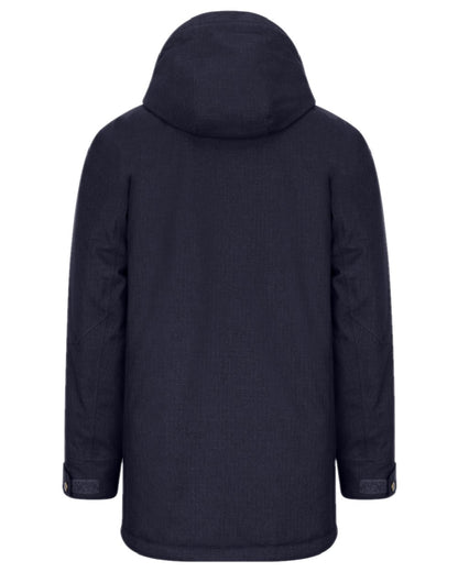 Marine Navy Coloured Hoggs of Fife Mens Argyll II Jacket on white background #colour_marine-navy