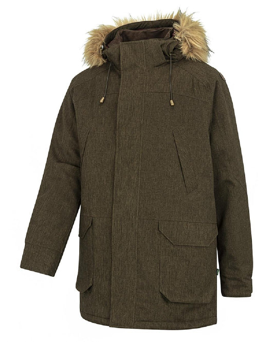 Forest Green coloured Hoggs of Fife Mens Argyll II Jacket on white background #colour_forest-green