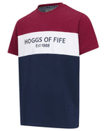 Burgundy White Navy