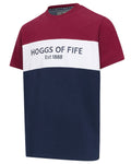 Burgundy White Navy