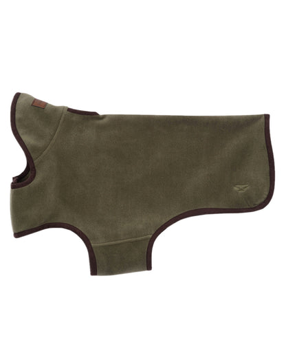 Lovat Coloured Hoggs of Fife Stenton Fleece Dog Coat on white background #colour_lovat