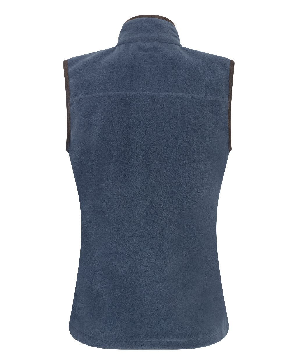 Slate Grey Coloured Hoggs of Fife Stenton Ladies Fleece Gilet on white background #colour_slate-grey