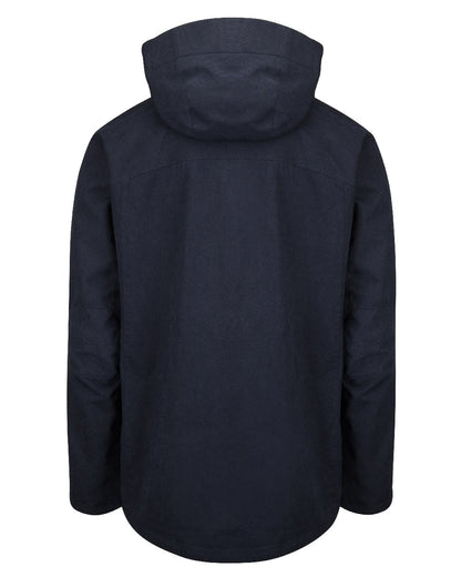 Navy coloured Hoggs of Fife Struther Waterproof Lightweight Jacket on white background #colour_navy
