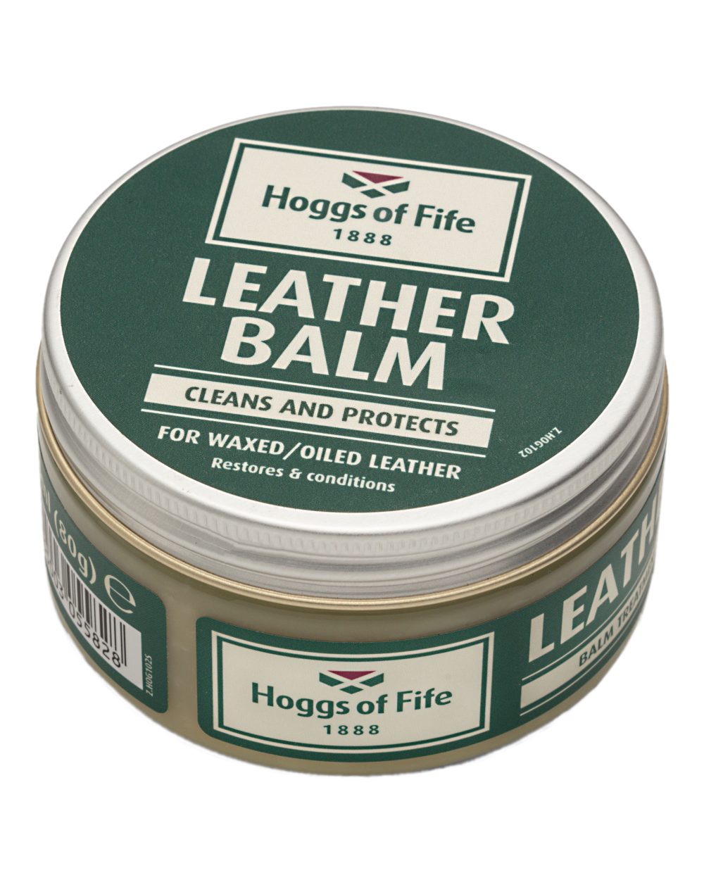 Neutral Coloured Hoggs of Fife Wax Leather Balm on white background #colour_neutral