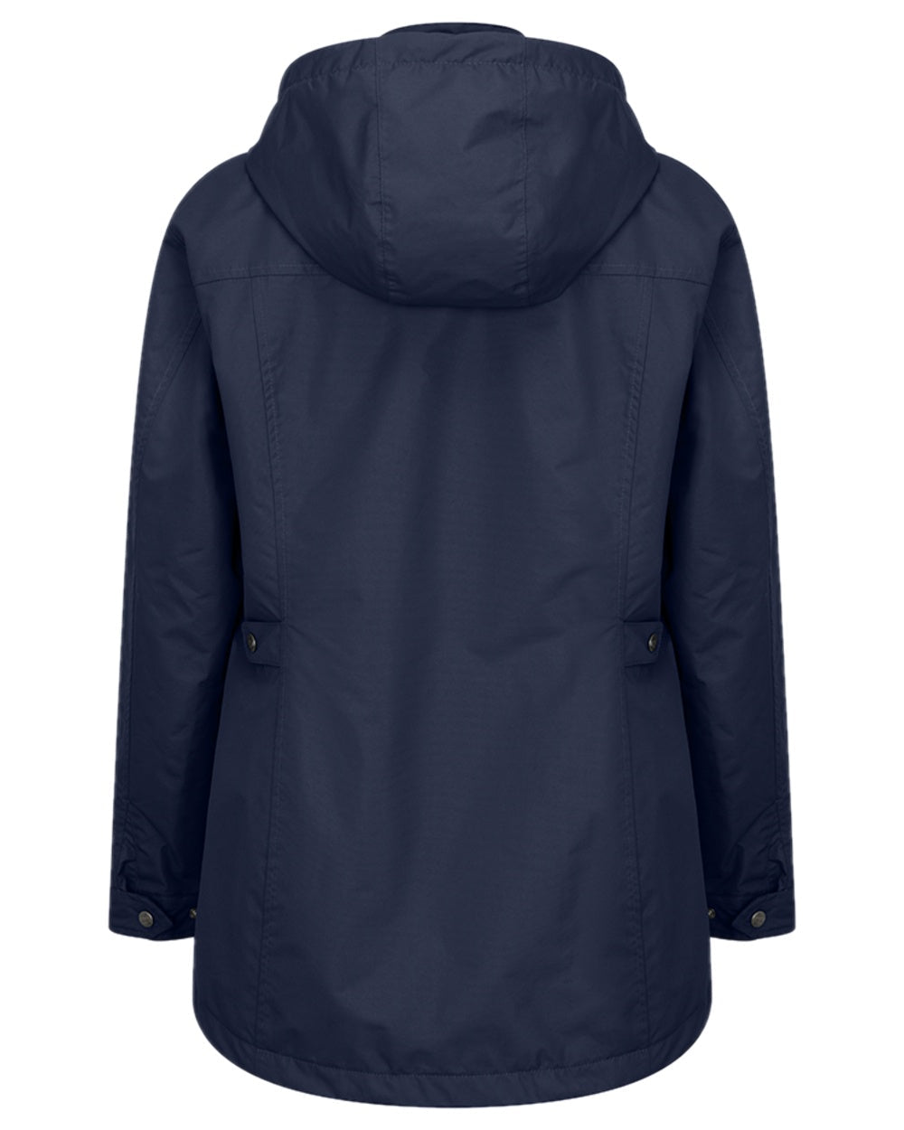 Navy Coloured Hoggs of Fife Womens Fara Waterproof Jacket on white background #colour_navy