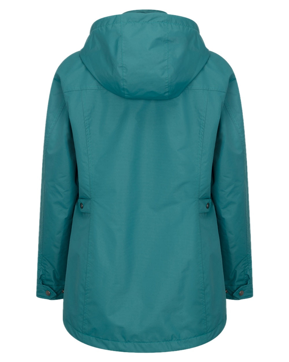 Teal Coloured Hoggs of Fife Womens Fara Waterproof Jacket on white background #colour_teal