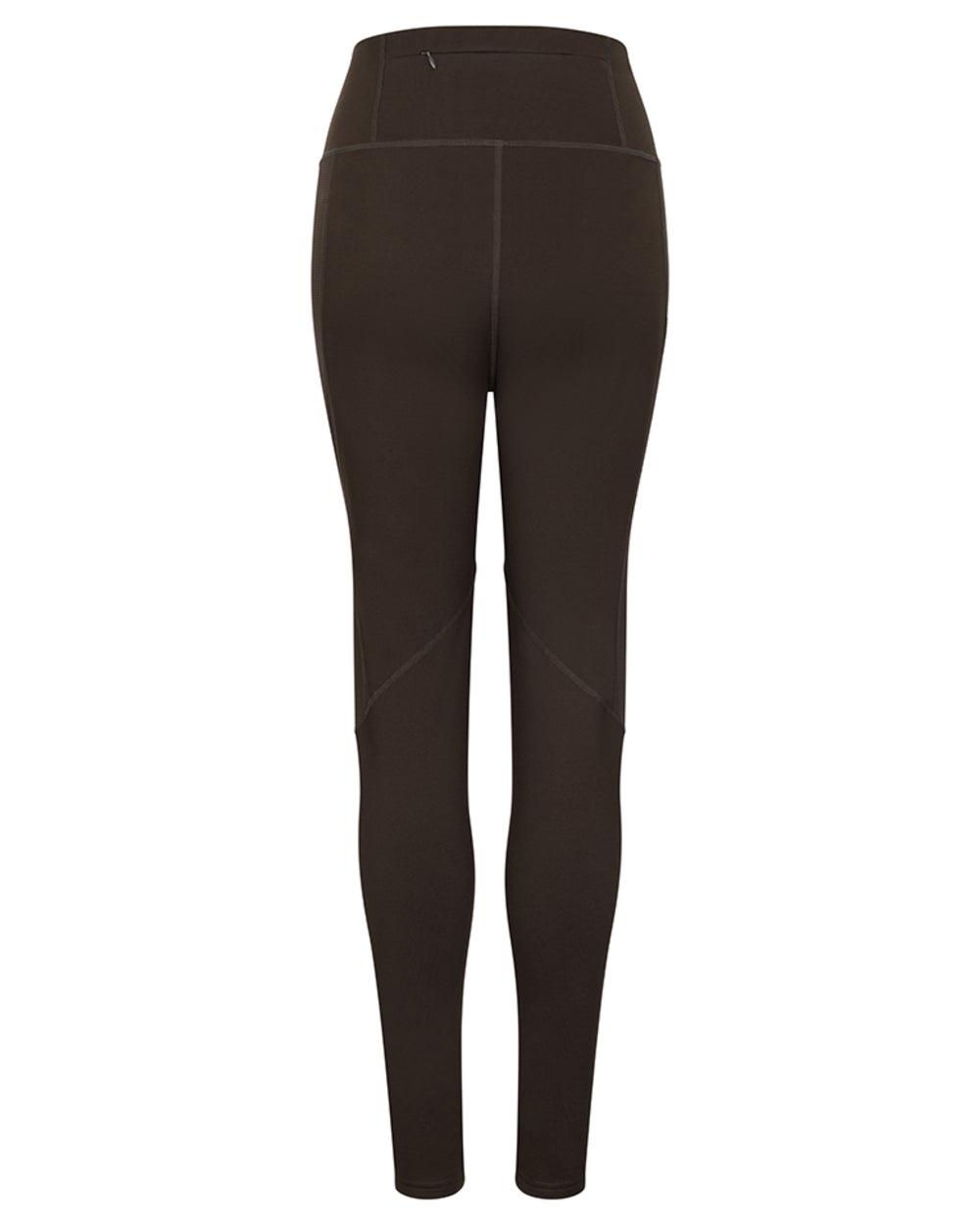 Forest Green Coloured Hoggs of Fife Womens Skye Active Thermal Leggings on white background #colour_forest-green