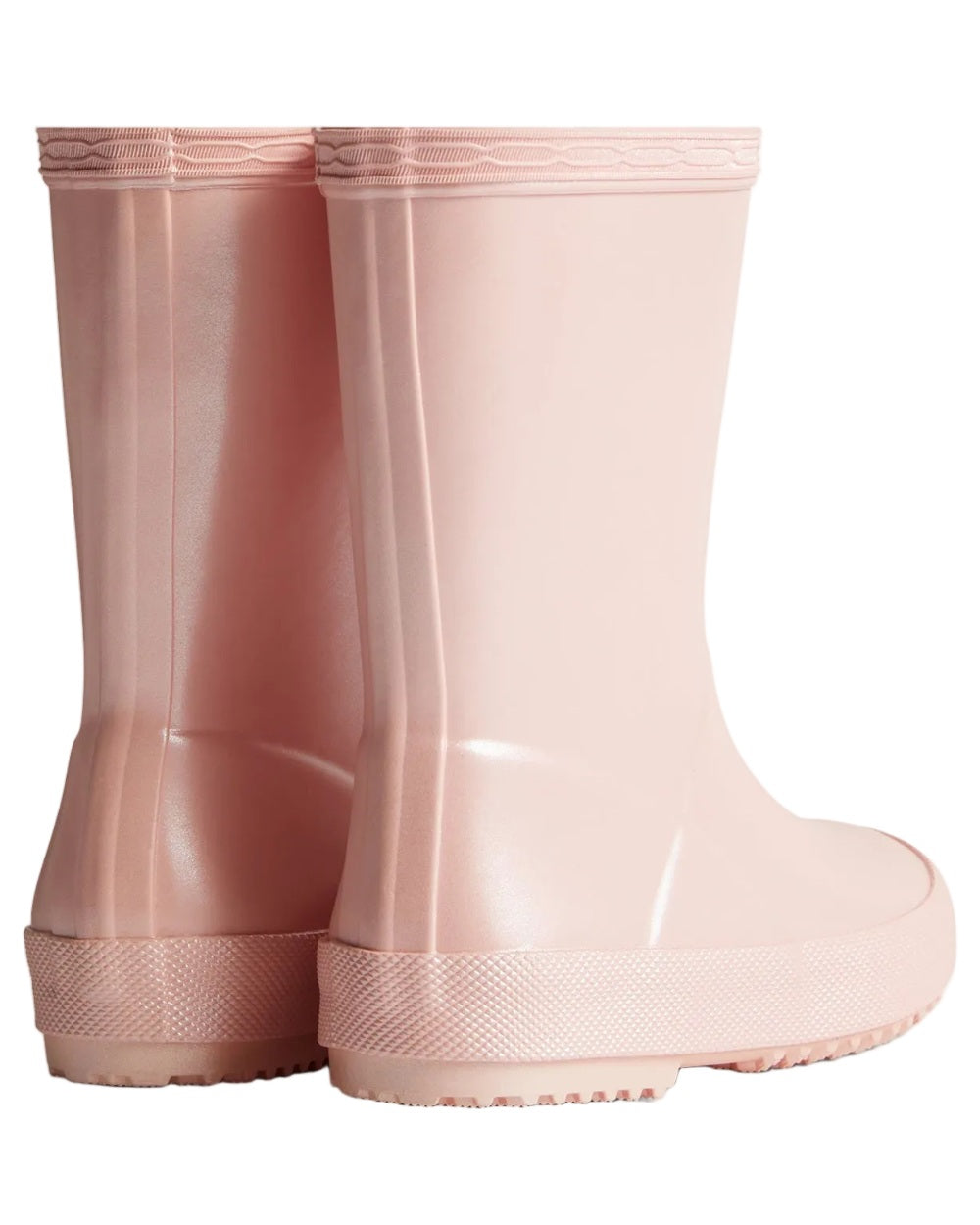 Bella Coloured Hunter Childrens First Nebula Wellington Boots on white background #colour_bella