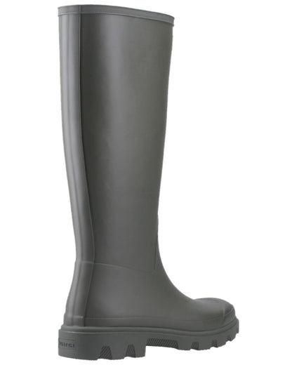 Dark Olive Coloured Hunter Mens Downpour Tall Wellingtons on white background
#colour_dark-olive