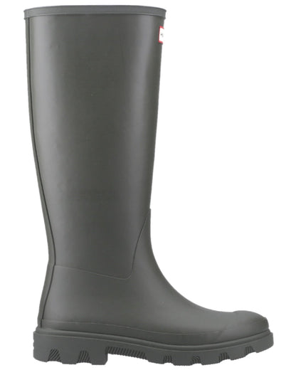 Dark Olive Coloured Hunter Mens Downpour Tall Wellingtons on white background
#colour_dark-olive