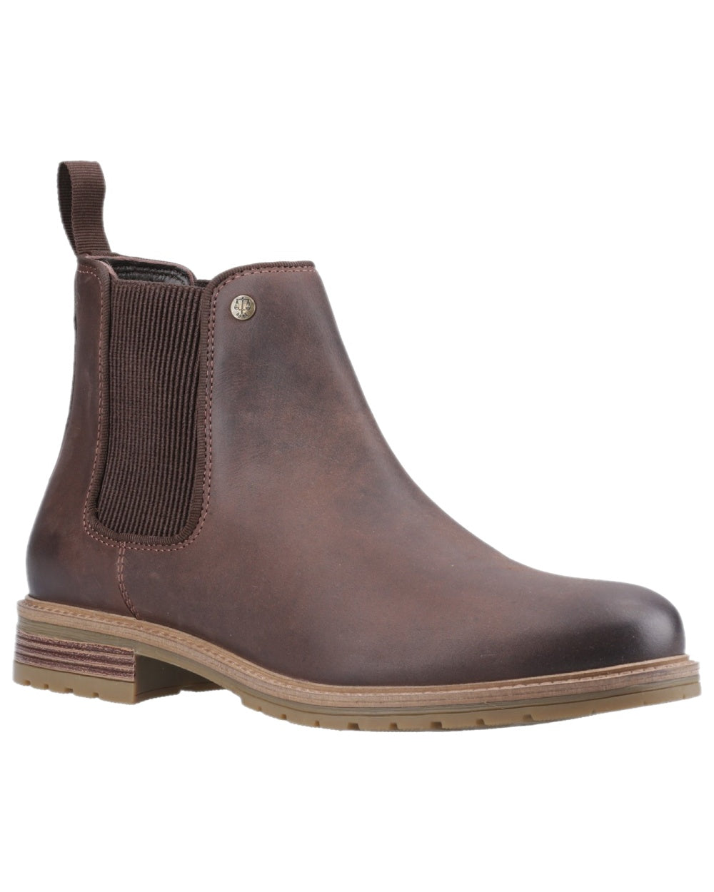 Brown Coloured Hunter Mens Jura Dealer Boots on White Background
#colour_brown