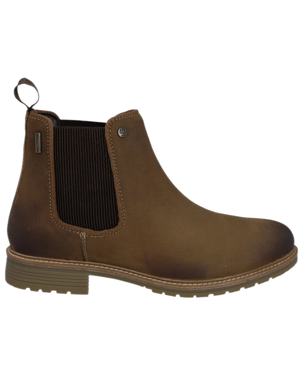 Dark Tan Coloured Hunter Mens Jura Dealer Boots on White Background
#colour_dark-tan