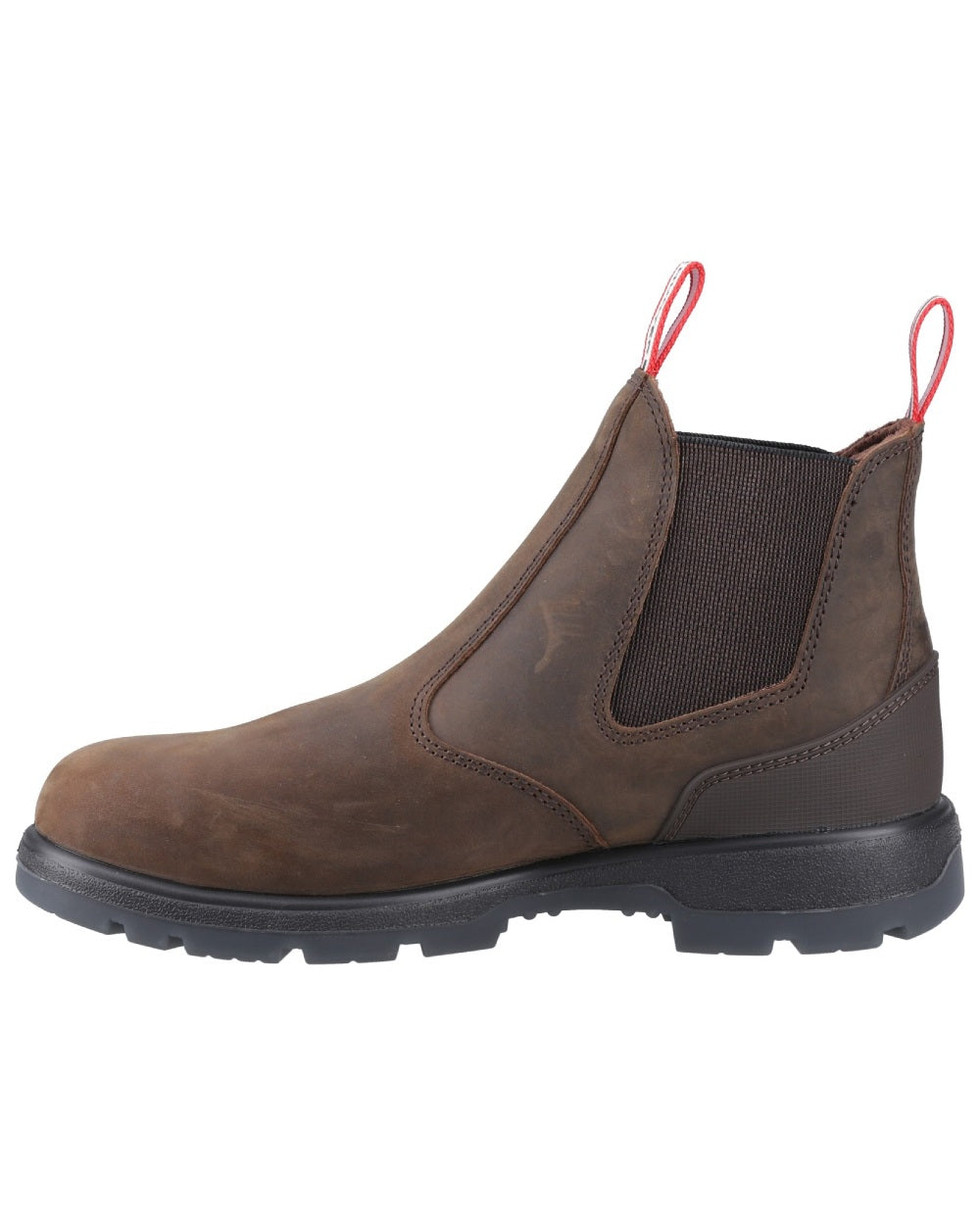 Brown Coloured Hunter Mens Twister Dealer Boots on white background #colour_brown