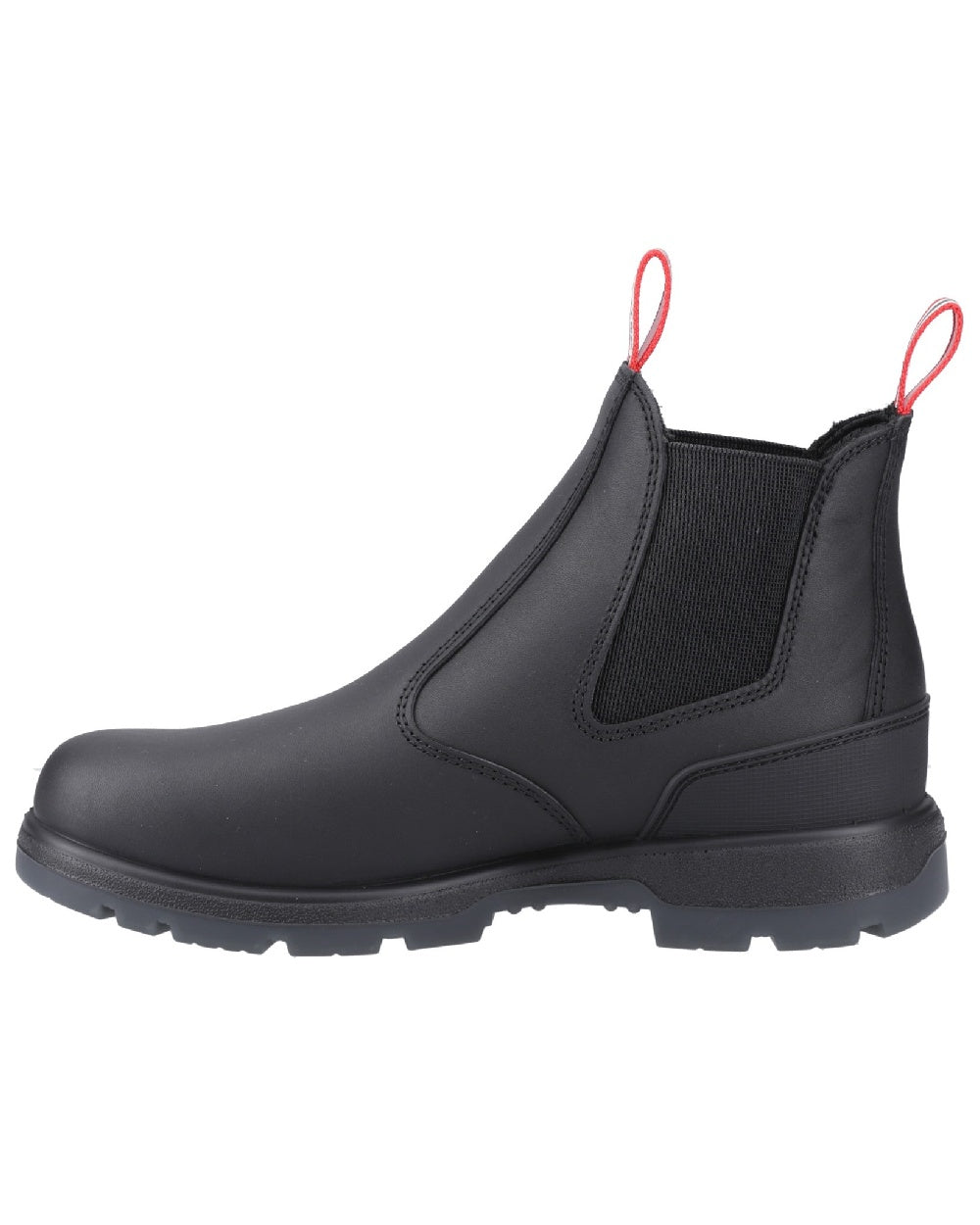 Black Coloured Hunter Womens Breeze Dealer Boots on white background #colour_black