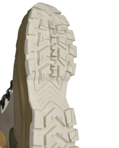 Alloy Coloured Hunter Womens Explorer Duck Boots on white background #colour_alloy