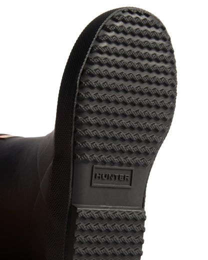 Black coloured Hunter Childrens First Insulated Boots on white background #colour_black