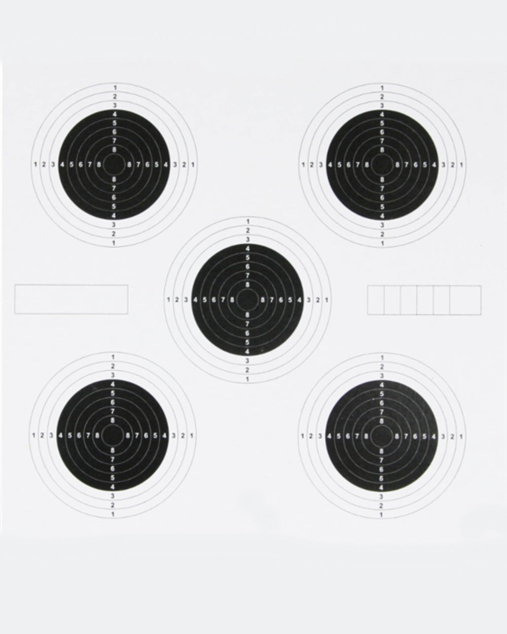Jack Pyke 25 Yard Targets on white background
