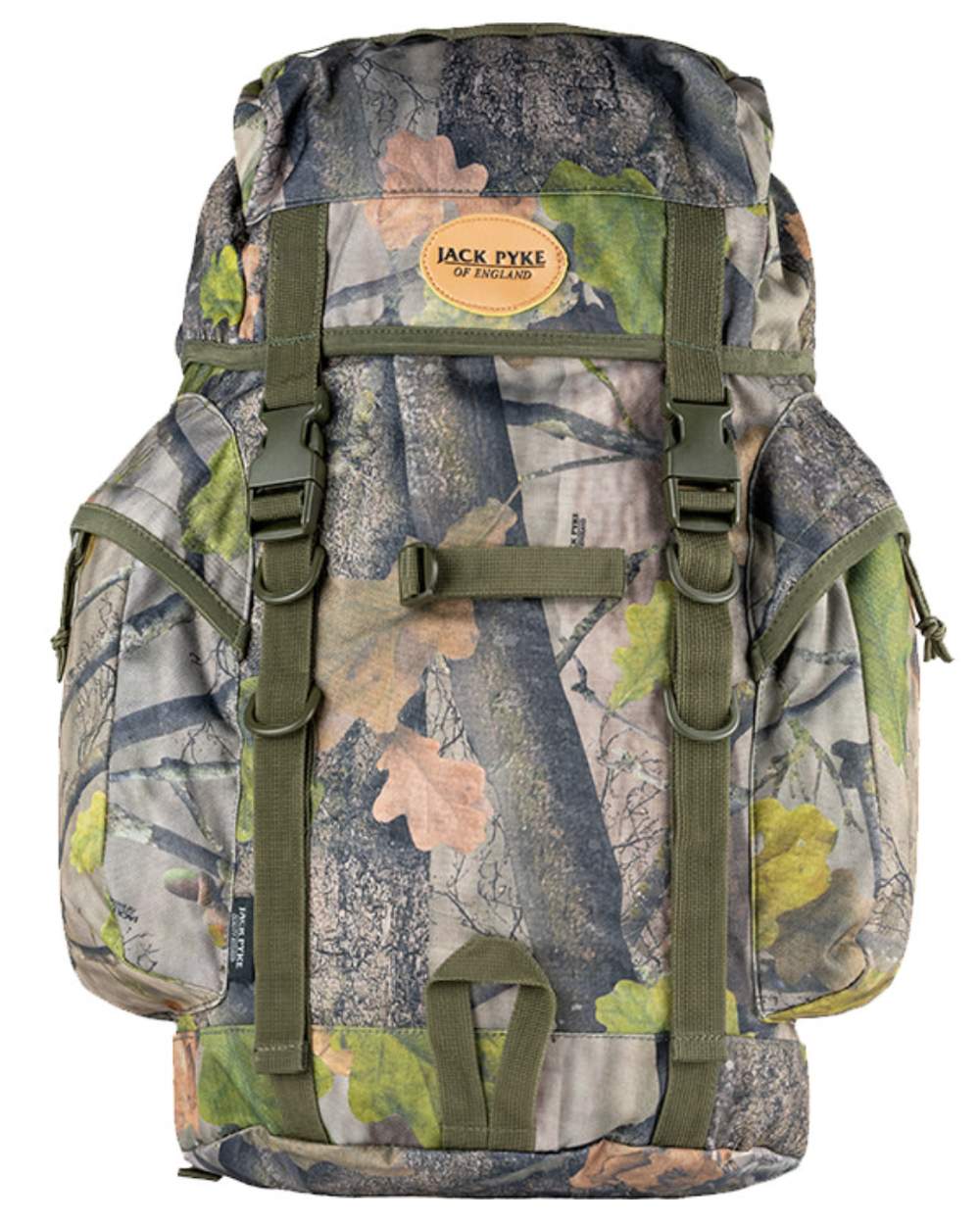 EVO coloured Jack Pyke 25L Rucksack on white background #colour_evo