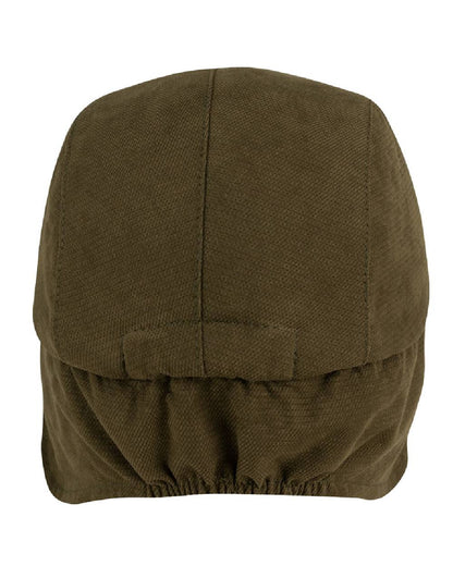 Green coloured Jack Pyke Alaska Hat on white background #colour_green