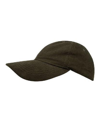Olive coloured Jack Pyke Ashcombe Baseball Hat on white background #colour_olive