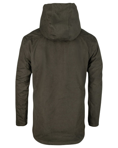 Brown coloured Jack Pyke Ashcombe Smock on white background #colour_brown