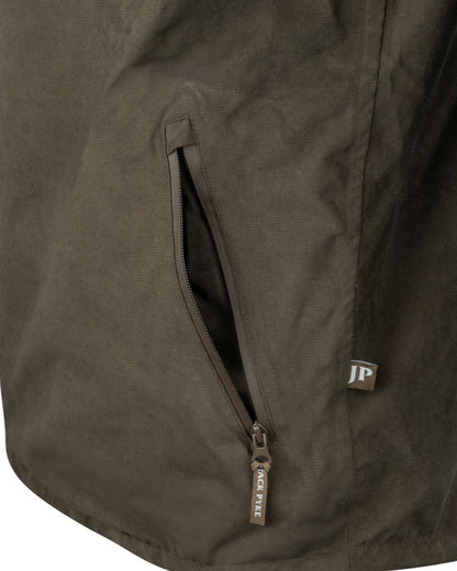 Brown coloured Jack Pyke Ashcombe Smock on white background #colour_brown
