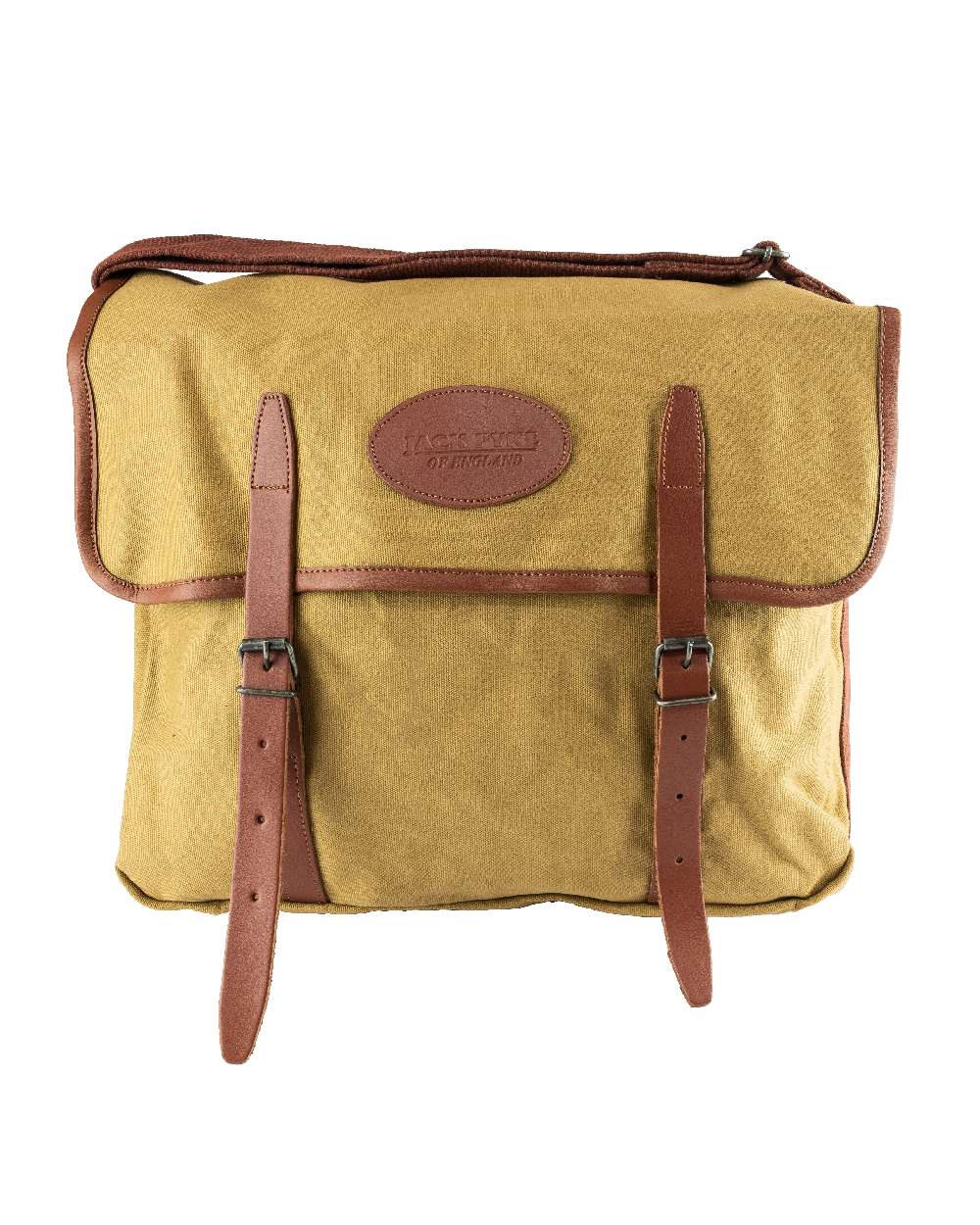 Fawn coloured Jack Pyke Canvas Dog Bag on white background #colour_fawn