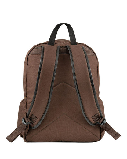 Brown coloured Jack Pyke Canvas Field Pack on white background #colour_brown
