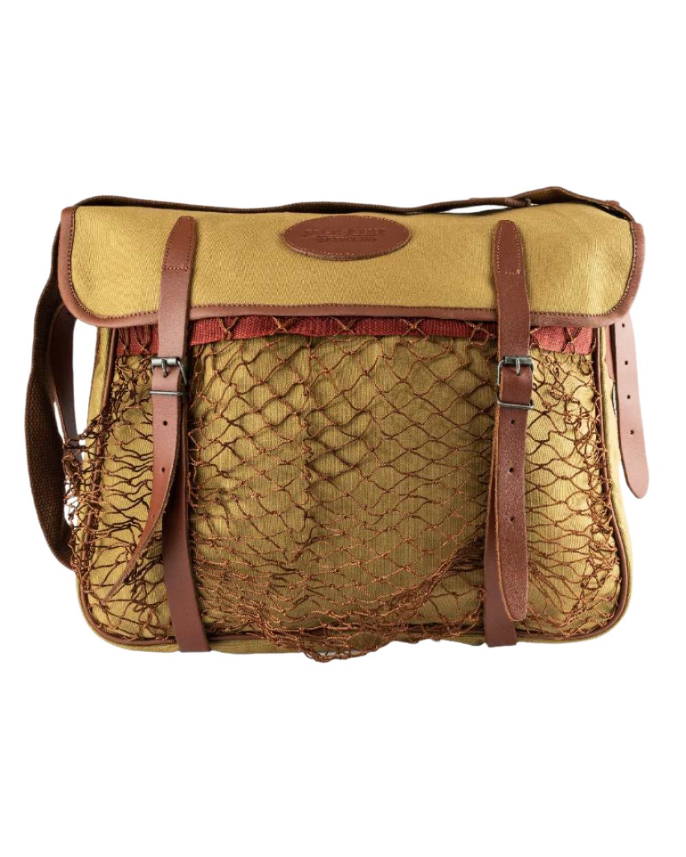 Fawn coloured Jack Pyke Canvas Game Bag on white background #colour_fawn