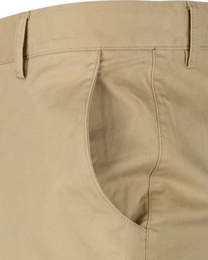 Heritage Beige coloured Jack Pyke Chino Trousers on white background #colour_heritage-beige