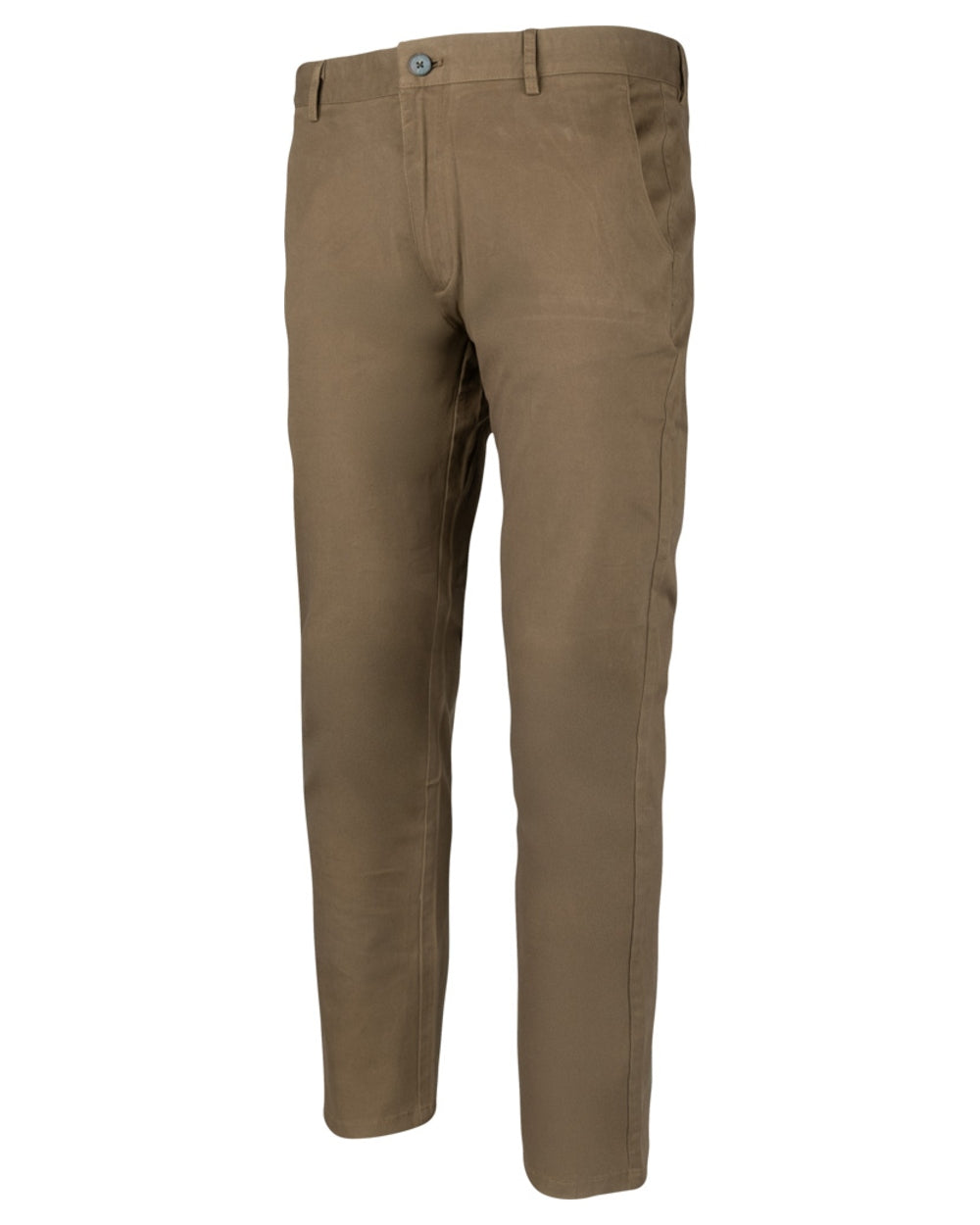Mocha Brown coloured Jack Pyke Chino Trousers on white background #colour_mocha-brown