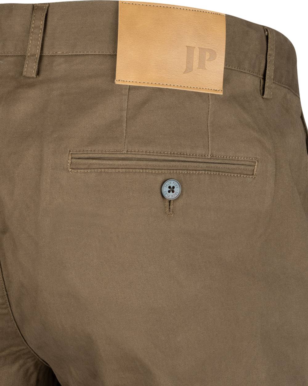 Mocha Brown coloured Jack Pyke Chino Trousers on white background #colour_mocha-brown