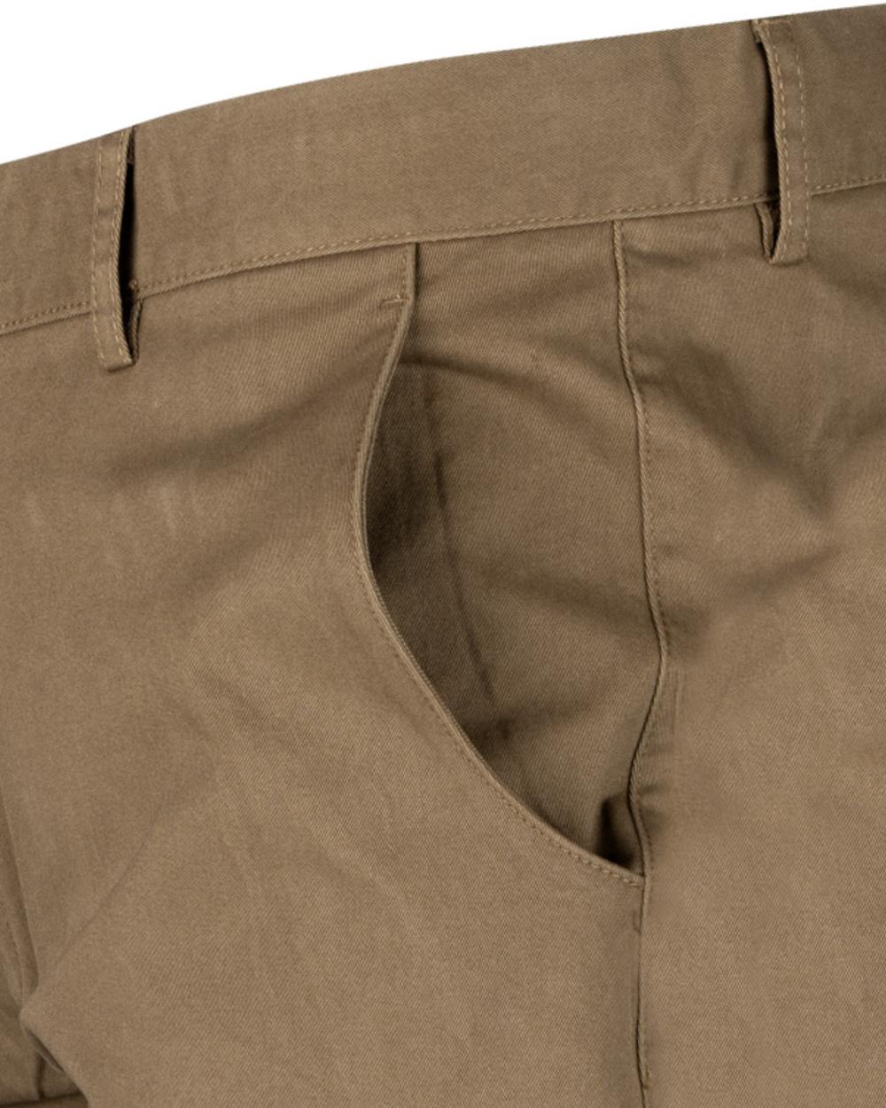 Mocha Brown coloured Jack Pyke Chino Trousers on white background #colour_mocha-brown