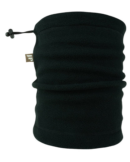 Anthracite coloured Jack Pyke Country Fleece Neck Gaiter on white background #colour_anthracite