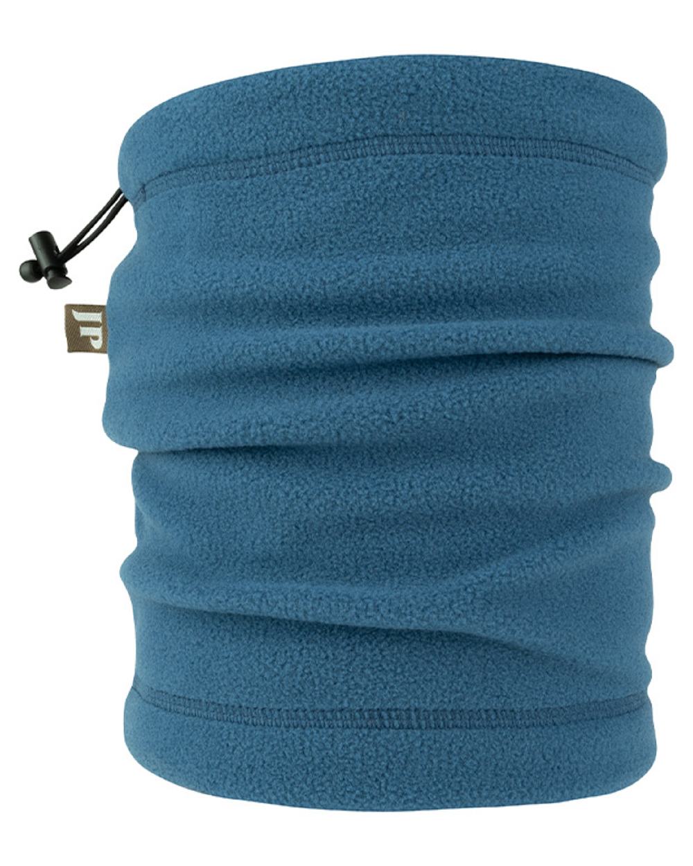 Denim coloured Jack Pyke Country Fleece Neck Gaiter on white background #colour_denim