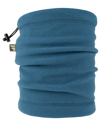 Denim coloured Jack Pyke Country Fleece Neck Gaiter on white background #colour_denim