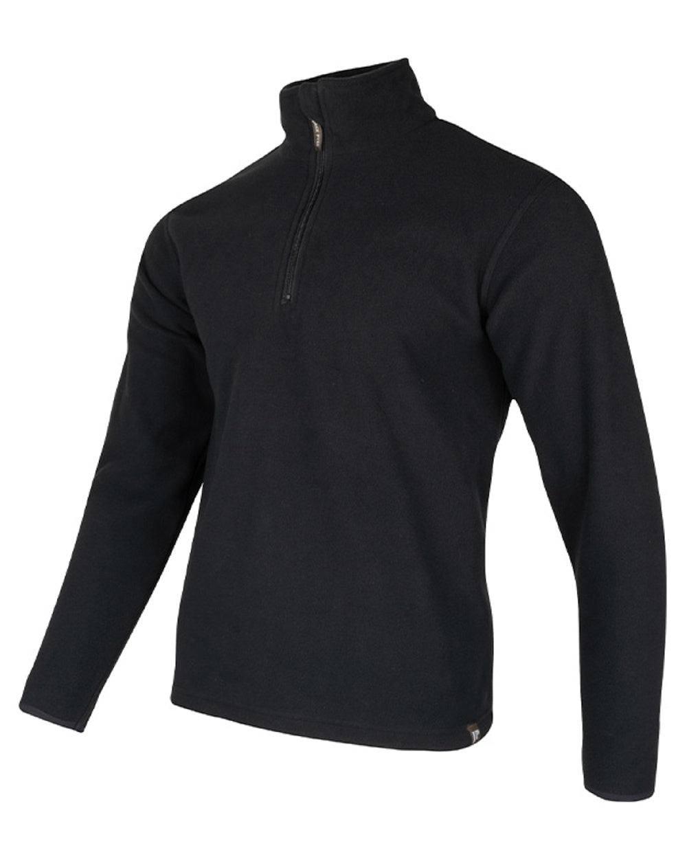 Anthracite coloured Jack Pyke Country Fleece Top on white background #colour_anthracite