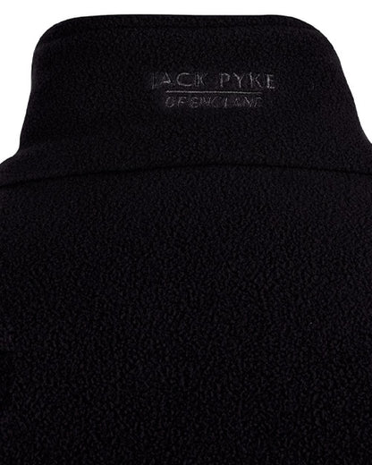 Anthracite coloured Jack Pyke Country Fleece Top on white background #colour_anthracite