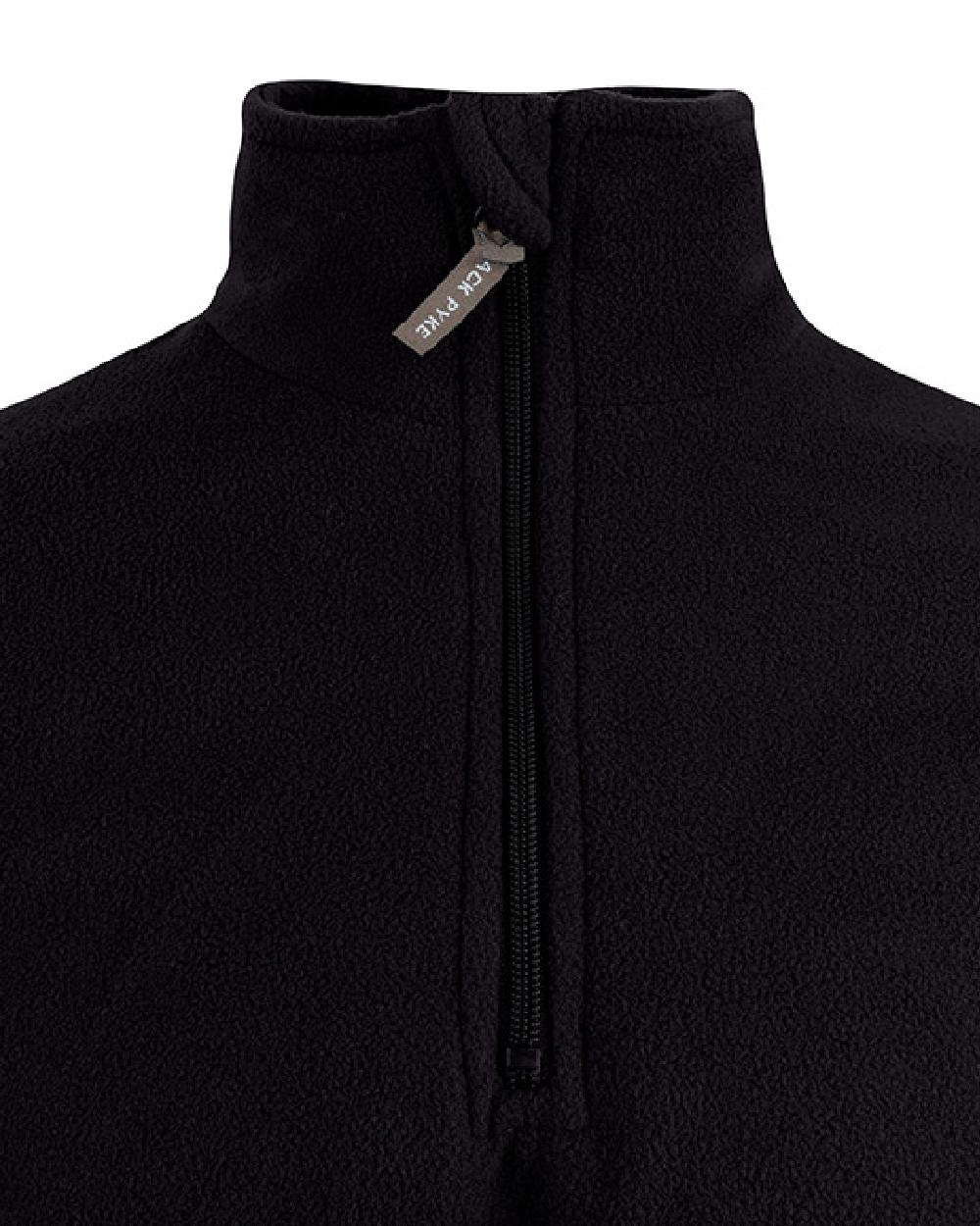 Anthracite coloured Jack Pyke Country Fleece Top on white background #colour_anthracite