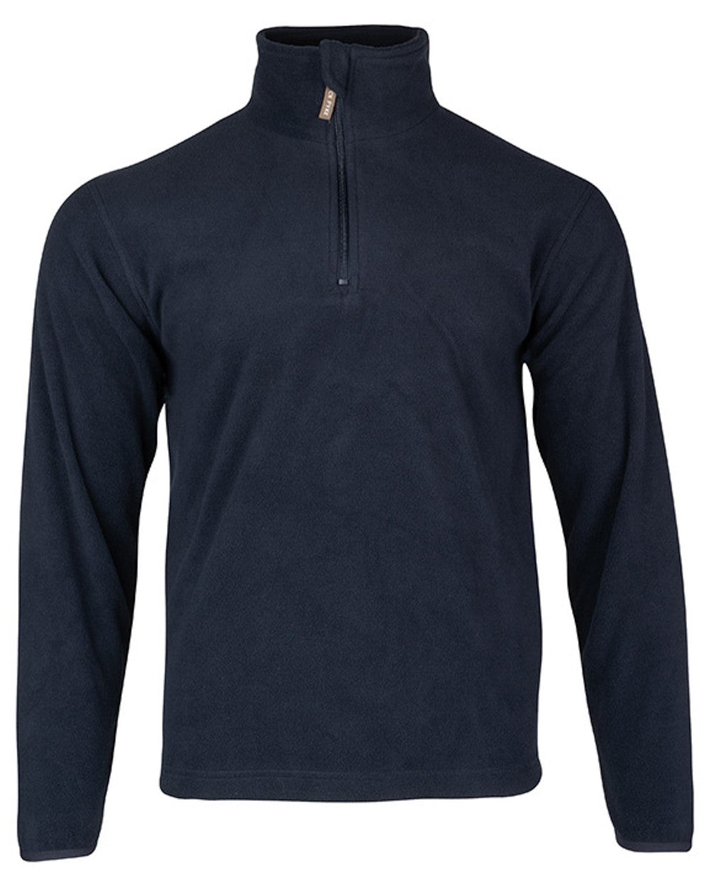 Navy coloured Jack Pyke Country Fleece Top on white background #colour_navy