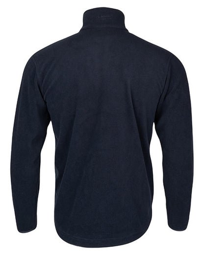 Navy coloured Jack Pyke Country Fleece Top on white background #colour_navy